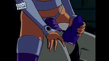 Starfire Si Raven Din Desenele Titani Sunt Lesbience Se Fut